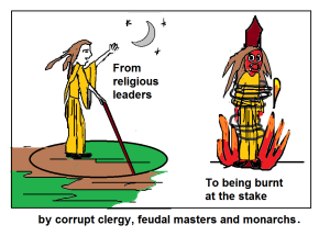 clergy and monarchs burn witches